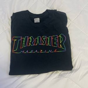 Men’s rainbow thrasher shirt